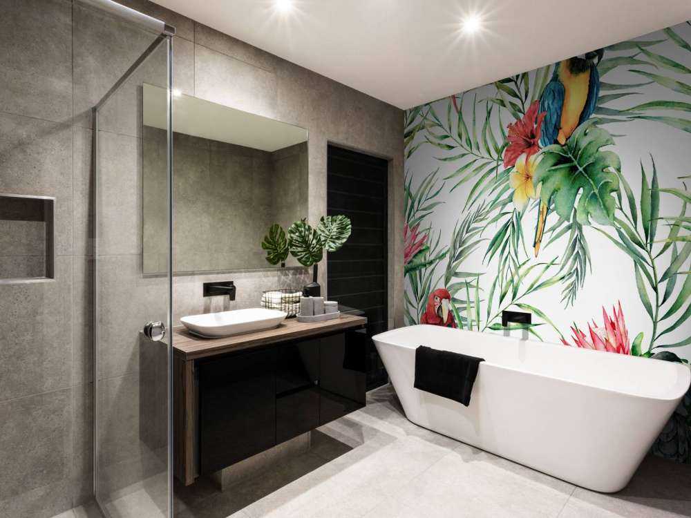 Exotische vogels print