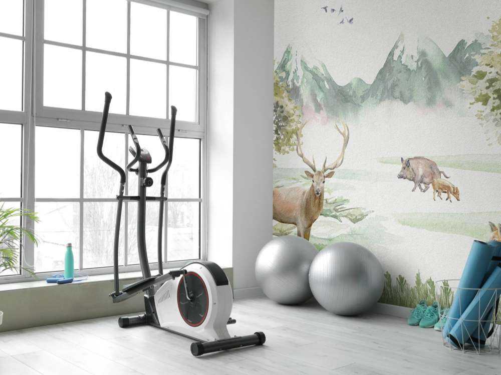 Kleurrijke bosdieren