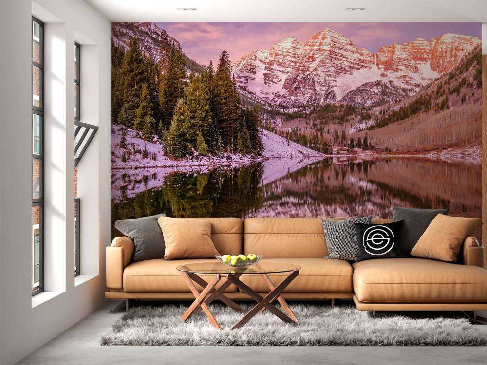 Berglandschap met een rivier