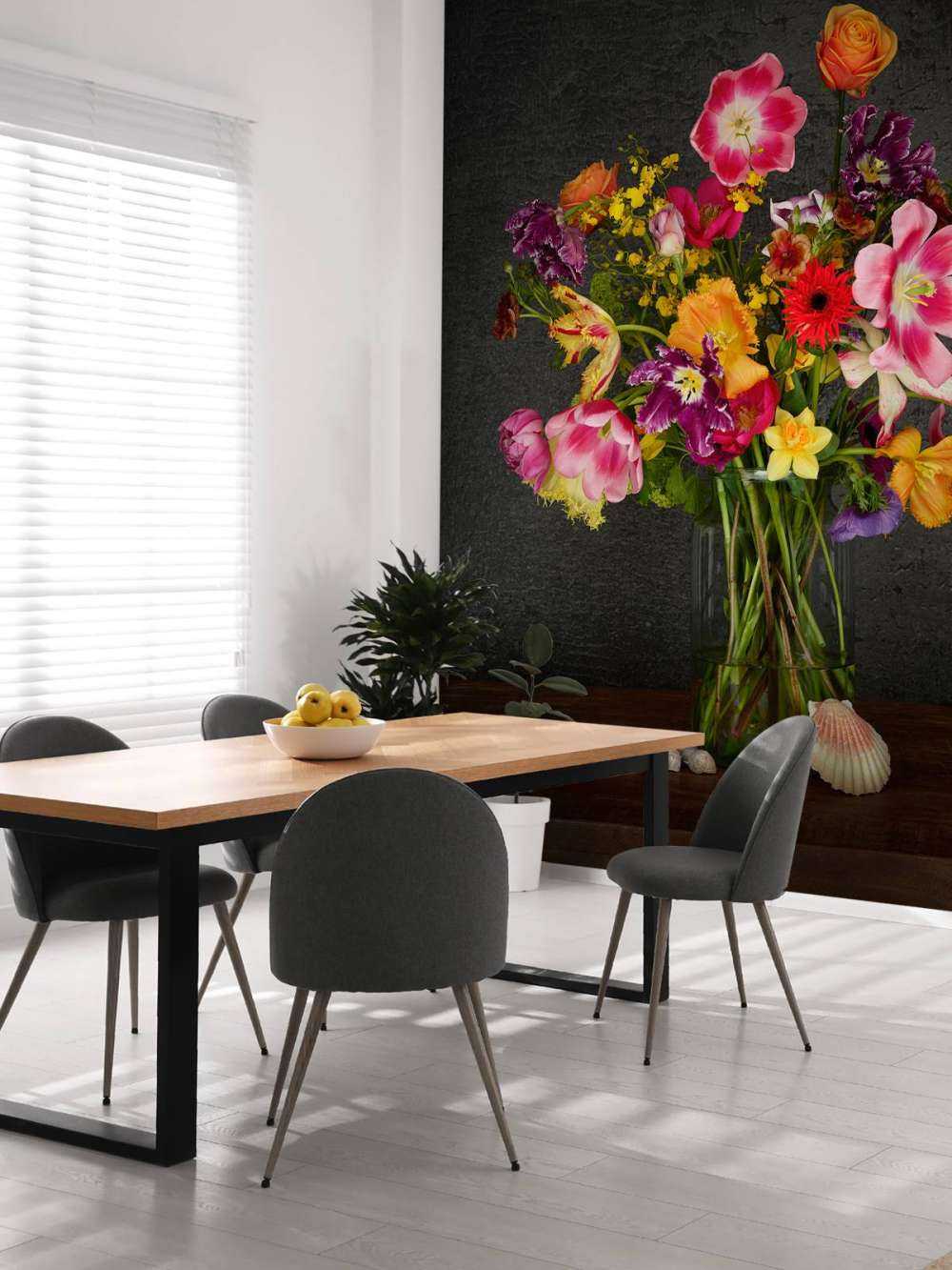 Kleurrijk bloemen boeket