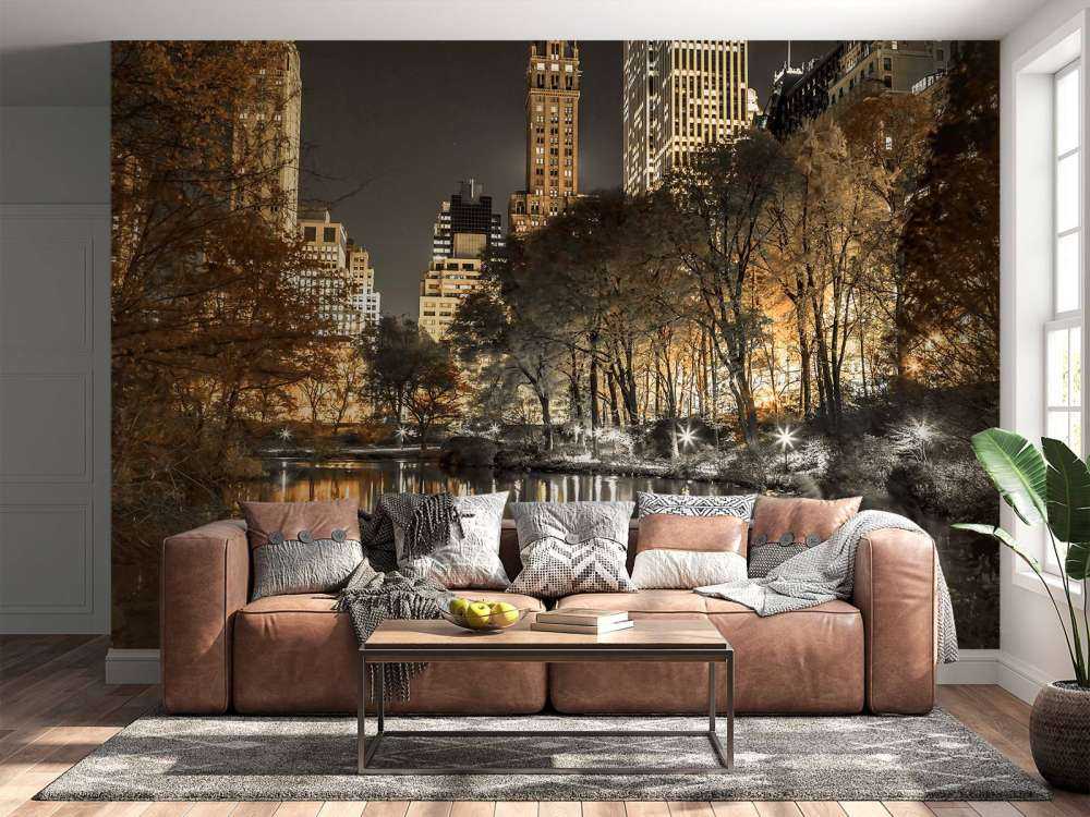 New York in de nacht