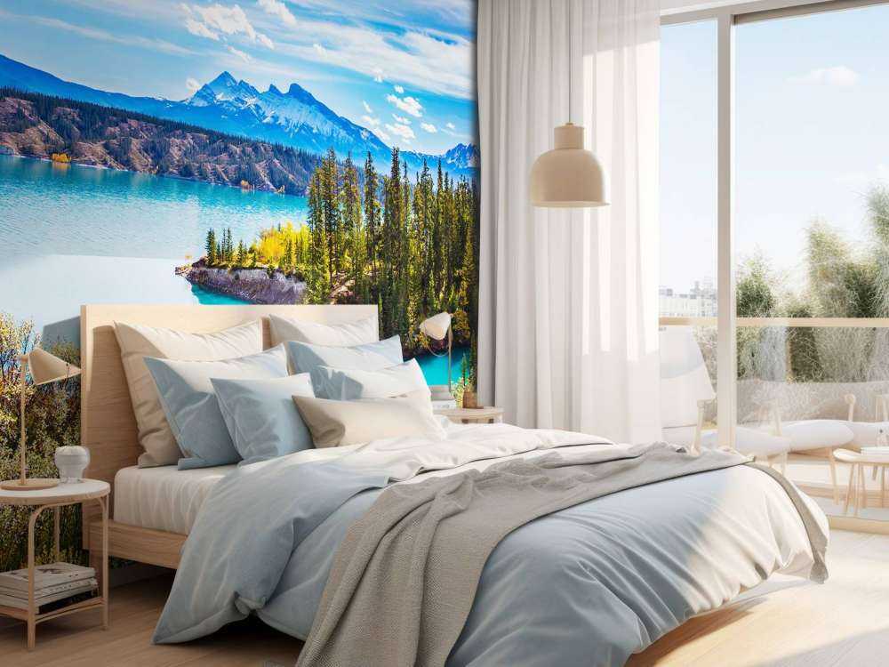 Abraham Lake in Canada