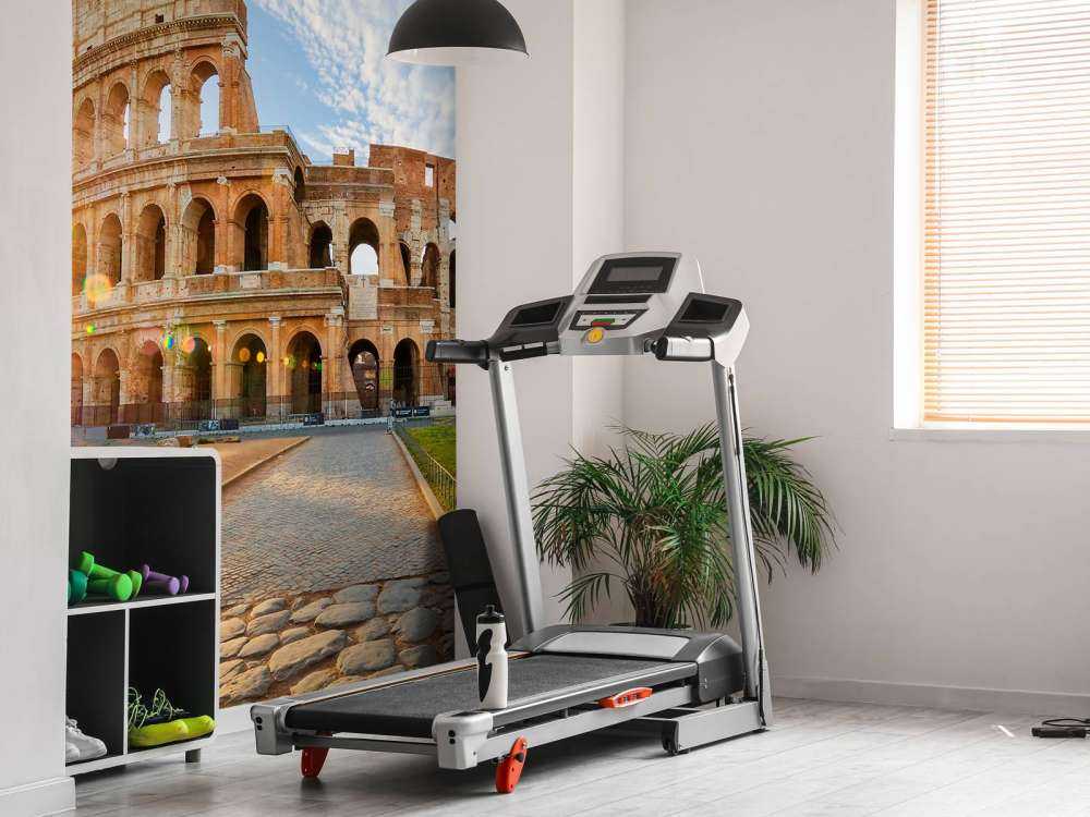 Colosseum in Rome bij zonsopkomst