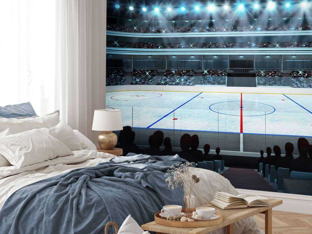 Luxueuze ijshockey arena