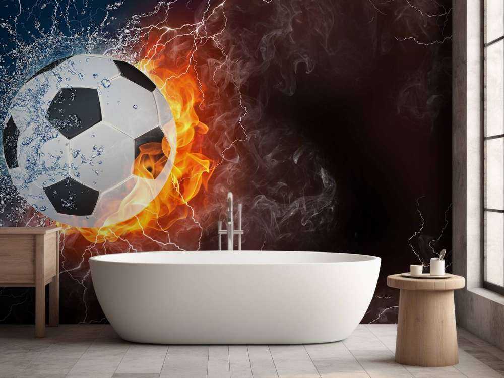 Voetbal met veel kracht