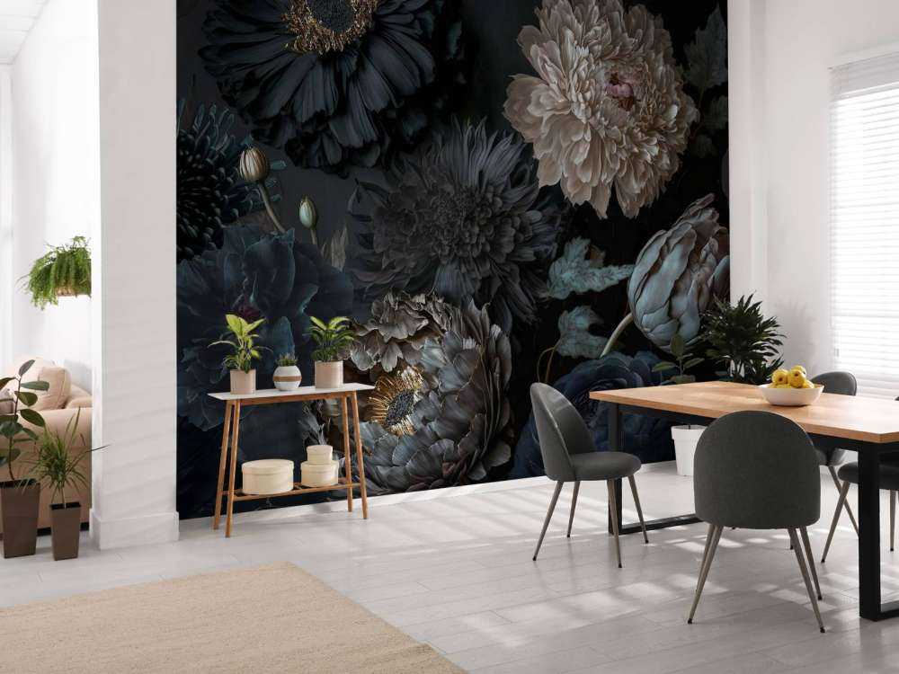Dark moody flowers rep