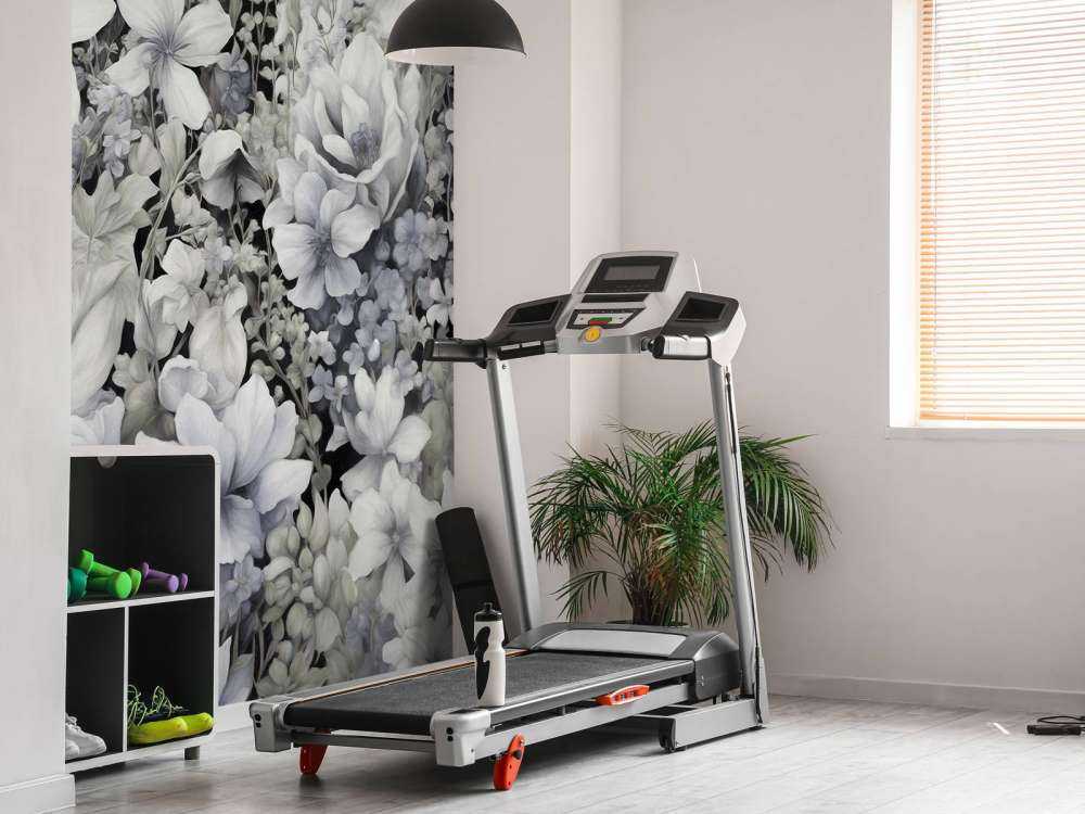 Flower festivalSEAMLESS Black