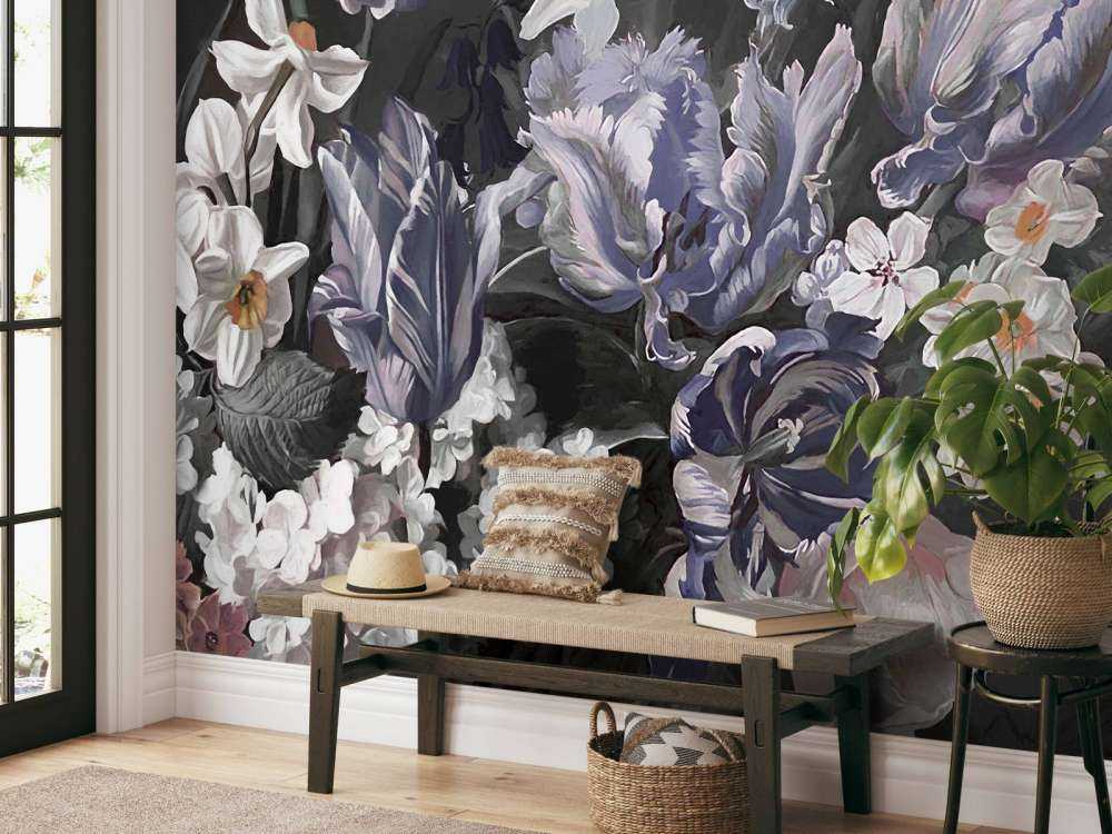 Bouquet with pions Multicolor