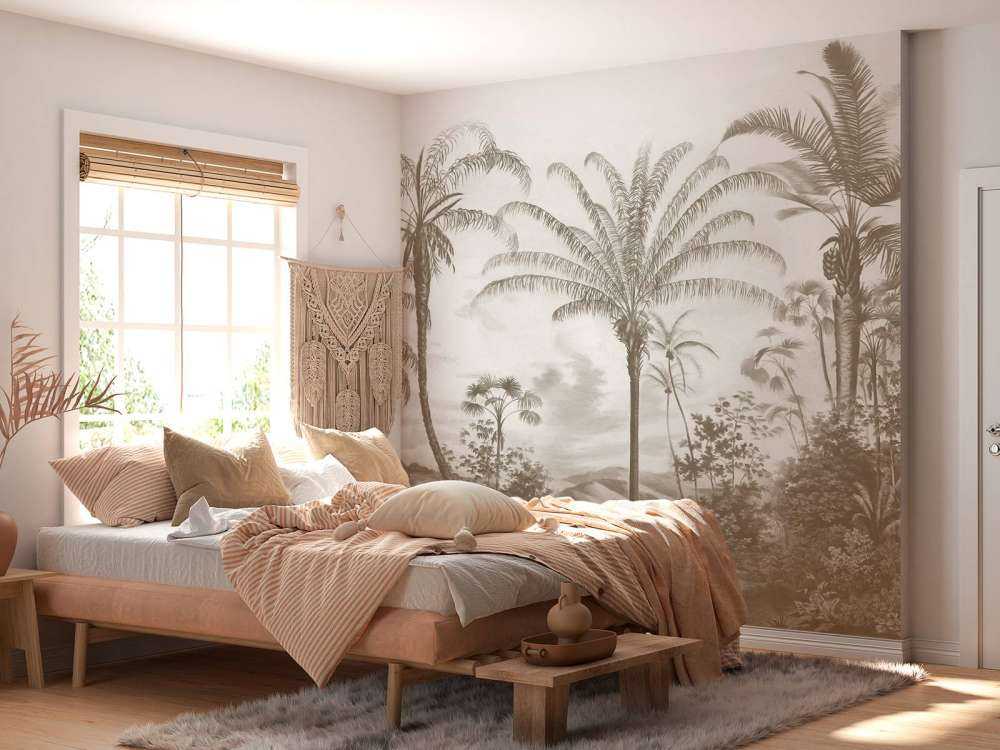 Romantic Tropics Taupe