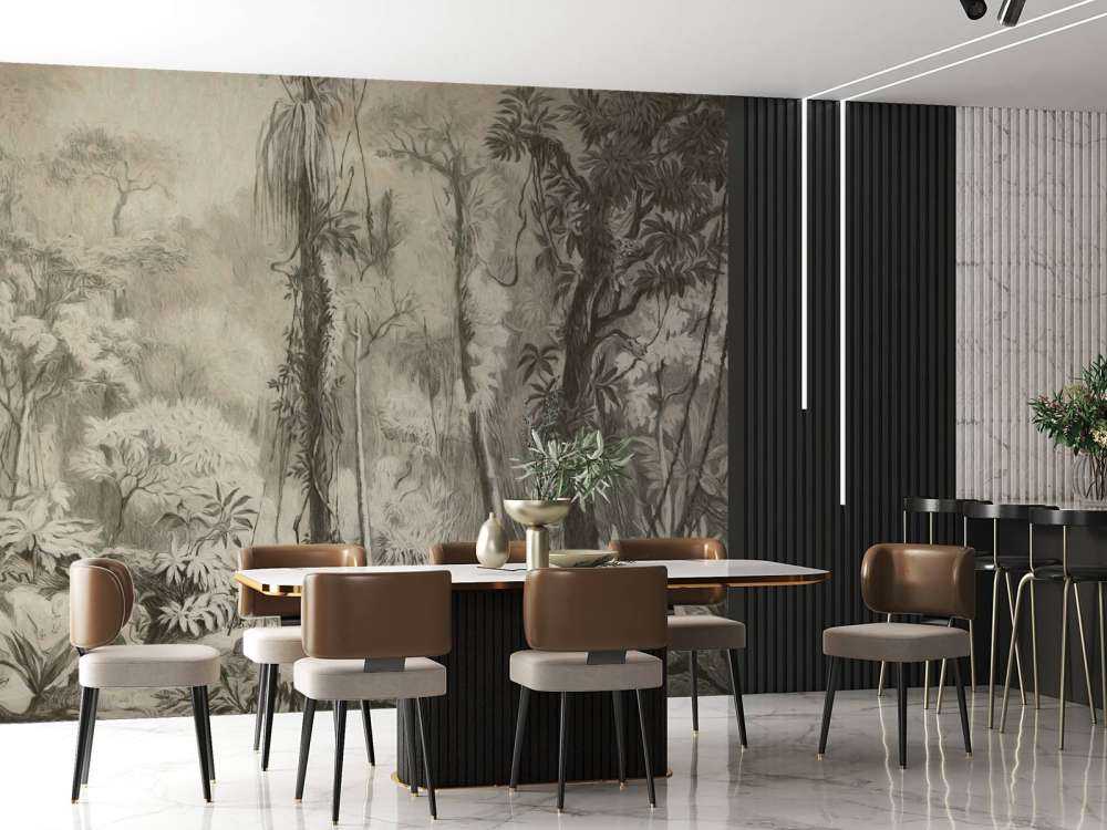 Tropic forest - brown