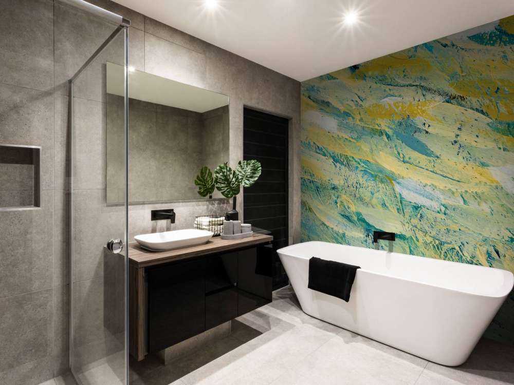 Gekleurde verfstrepen