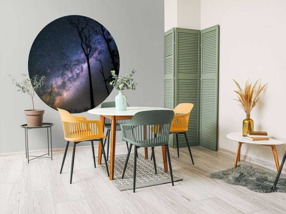 Sterren tussen de bomen