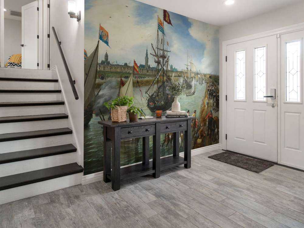 Het vertrek van een hoogwaardigheidsbekleder uit Middelburg