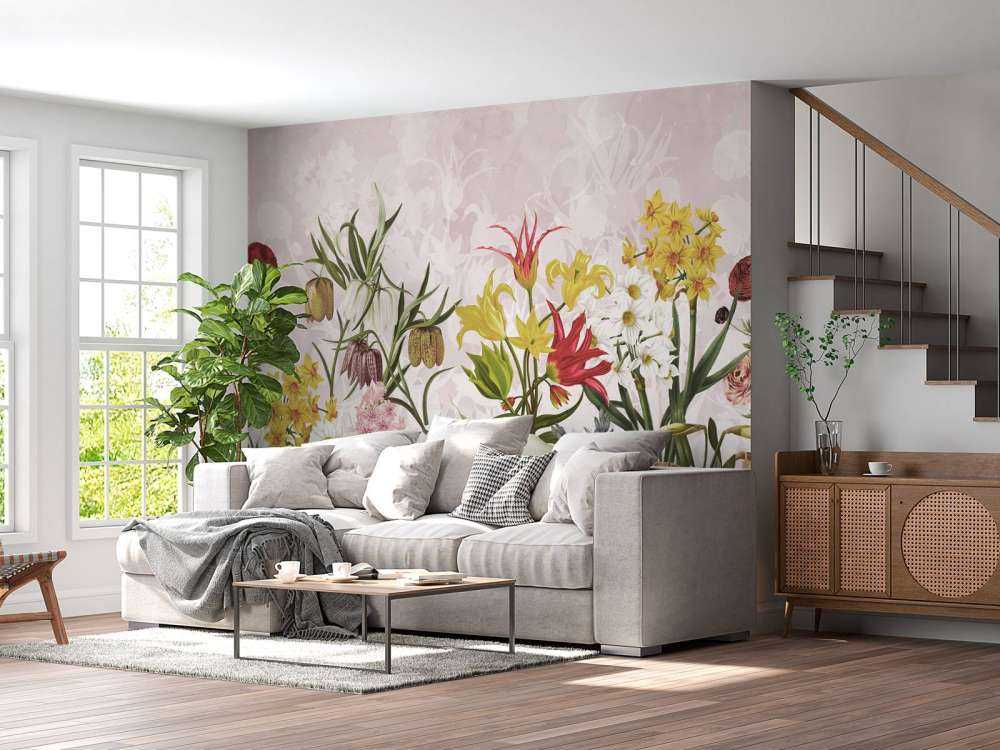 Spring Flowers - Blush Petal Pink