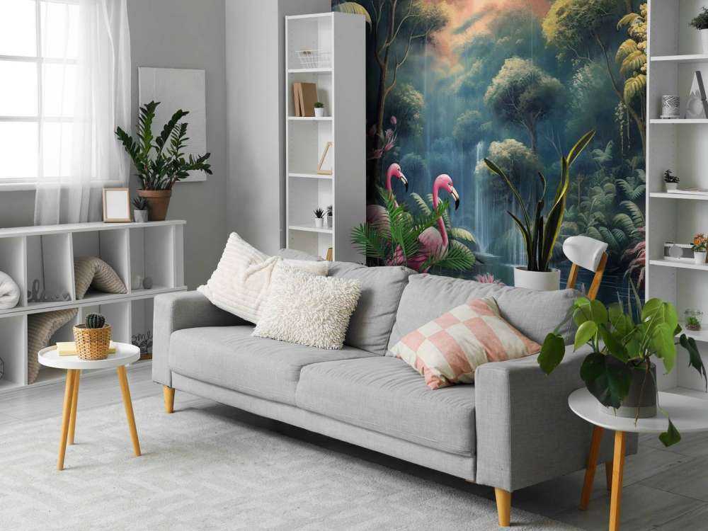 Schemerige Flamingo Eden