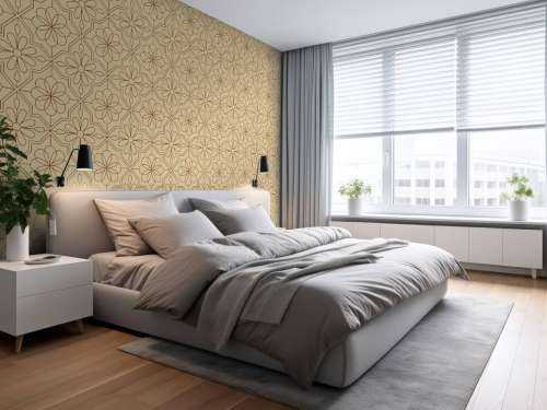 Bloemen in retro stijl