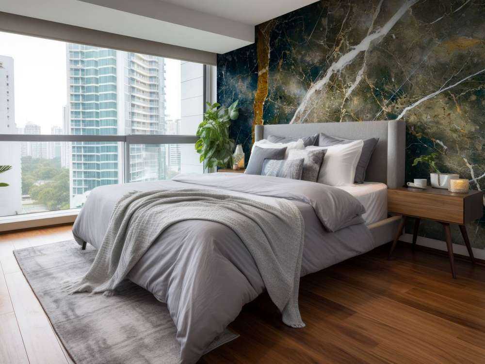 Marmer met wolken structuur