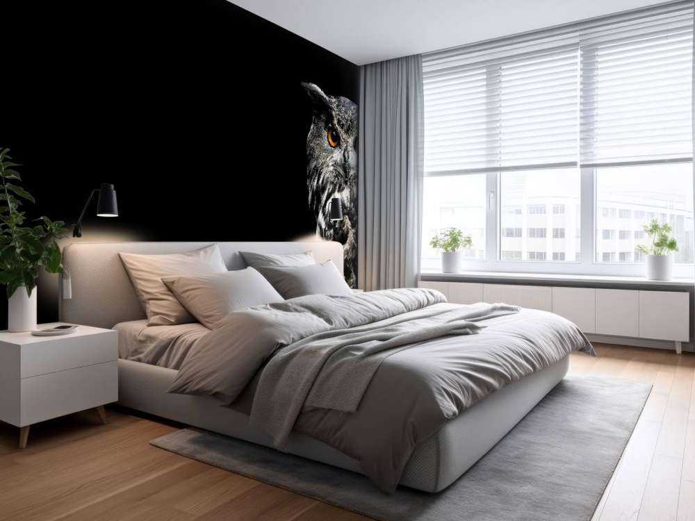 Uil in de duisternis