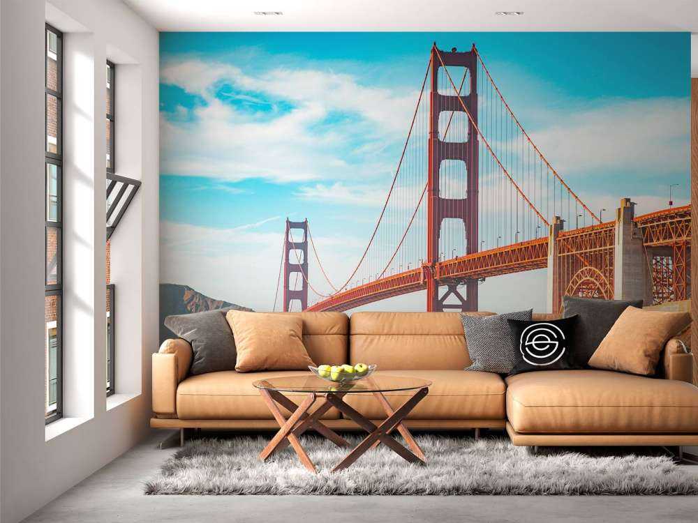 Golden Gate Bridge op een heldere dag