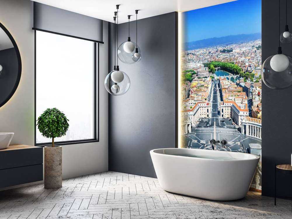 Sint-Pietersplein in de zomer