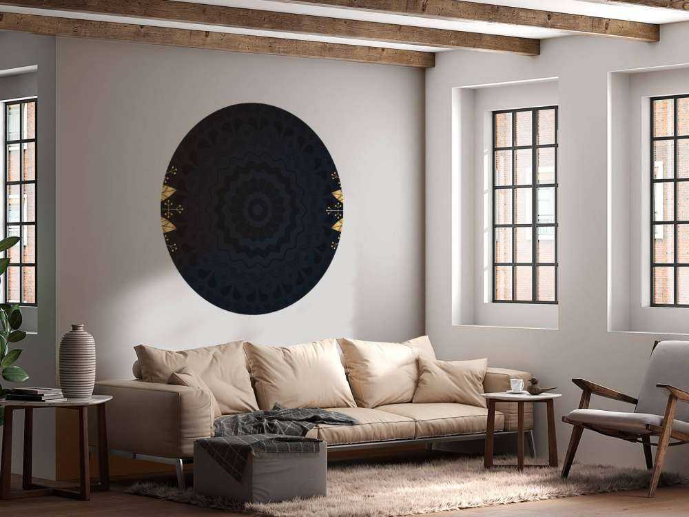 mandala's van bladeren