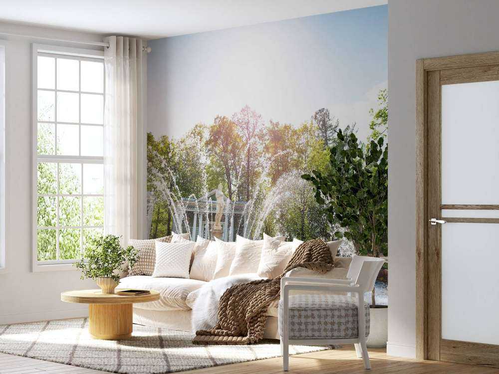 Adam en Eva fontein in het Peterhof