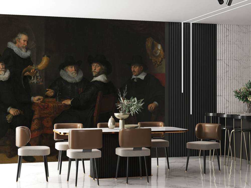 Vier doelheren der kloveniersdoelen