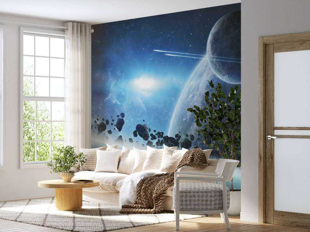 Zonsopkomst in de ruimte