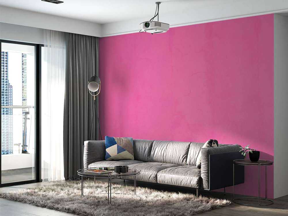 Fuchsia roze beton