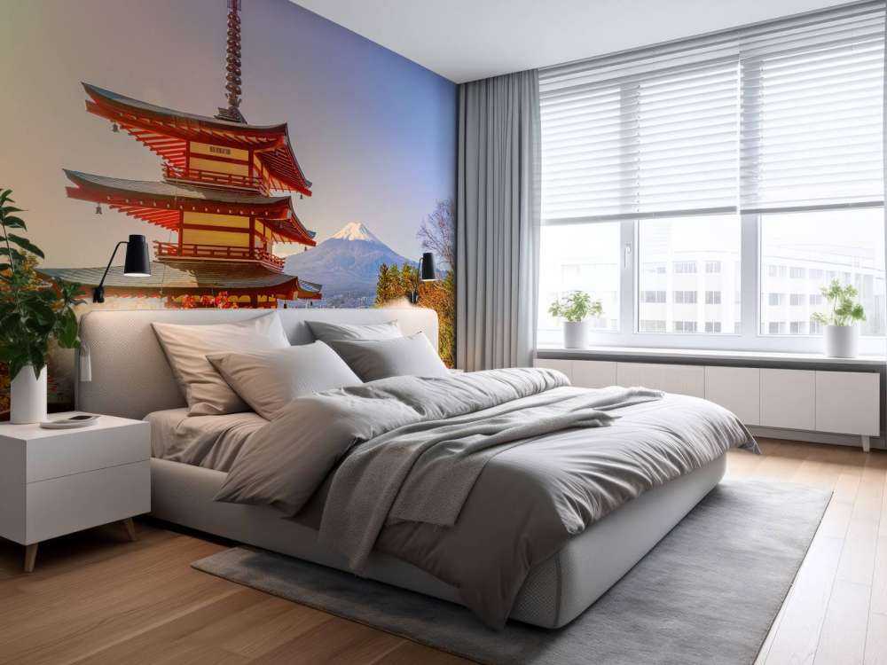 Fuji en Chureito Pagoda