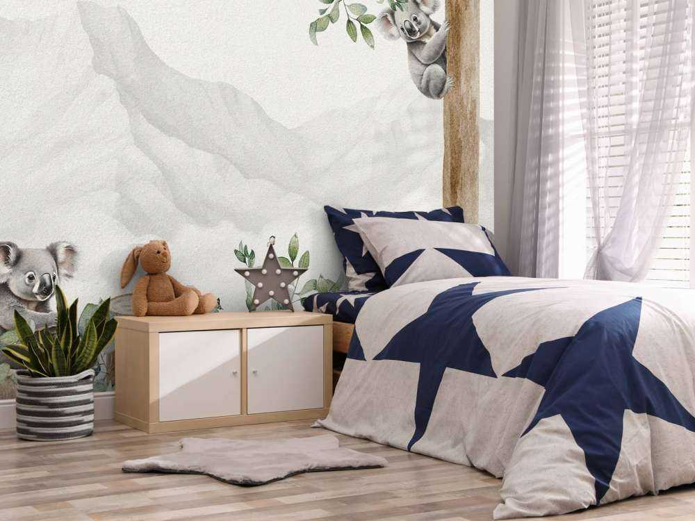 Koala landschap in kleur