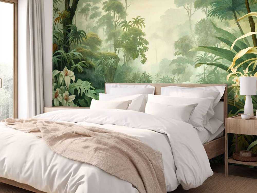 Tropical rainforest botanical escape
