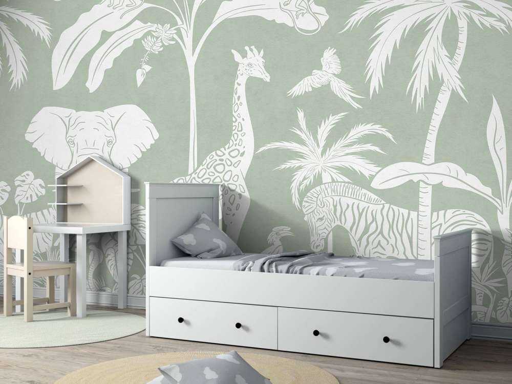 Monochrome Jungle - Green