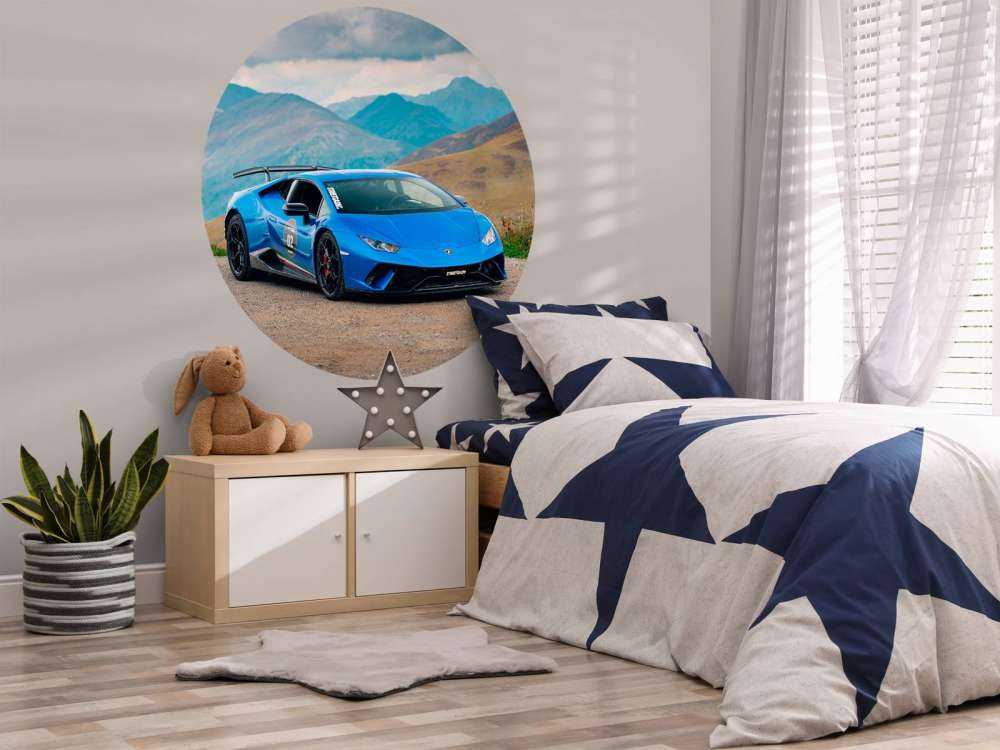 Lamborghini Huracán STO in de bergen