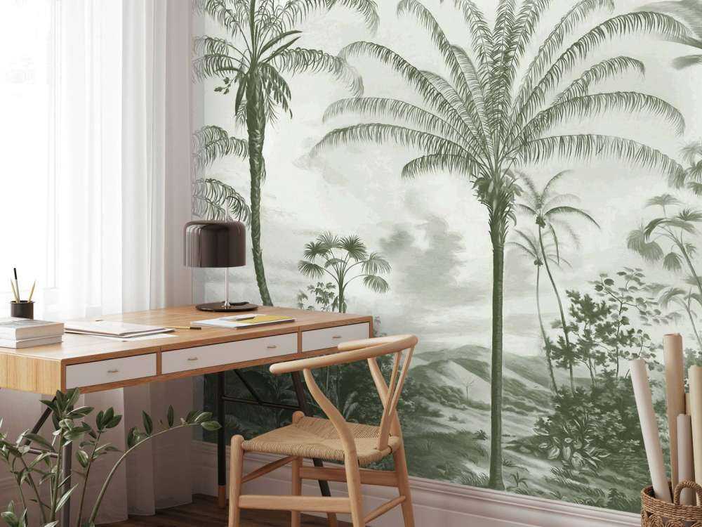 Romantic Tropics Green