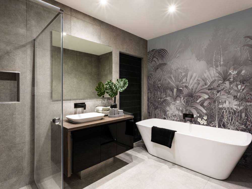 Morning in the Tropical Garden Purple