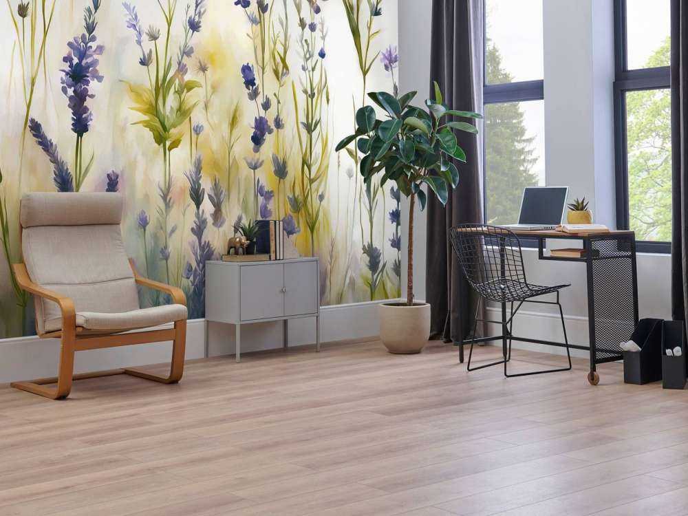 Lavender Glade Seamless Pastel