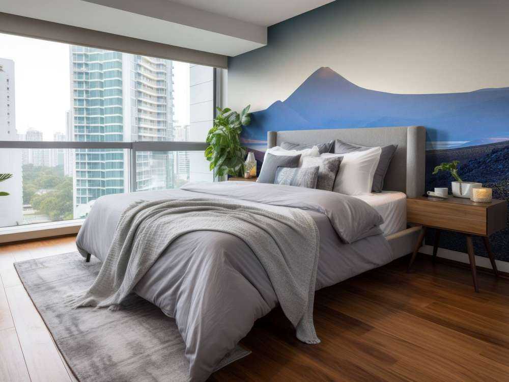 Zonsopkomst Over Vulkanisch Woestijnlandschap