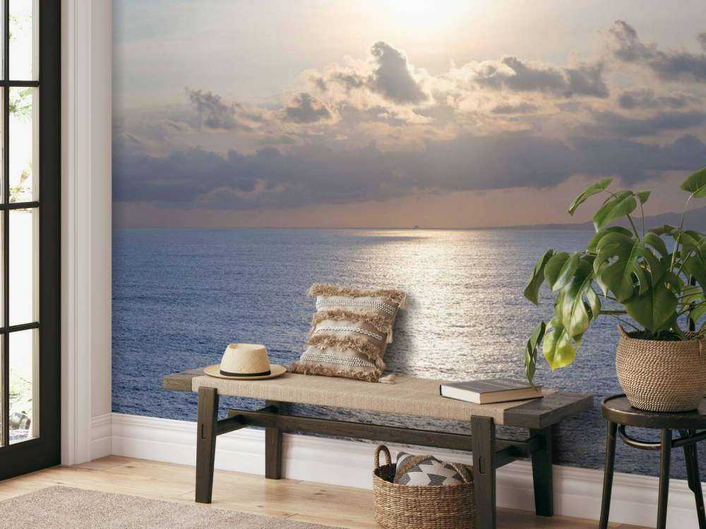 Beautiful sunset sky