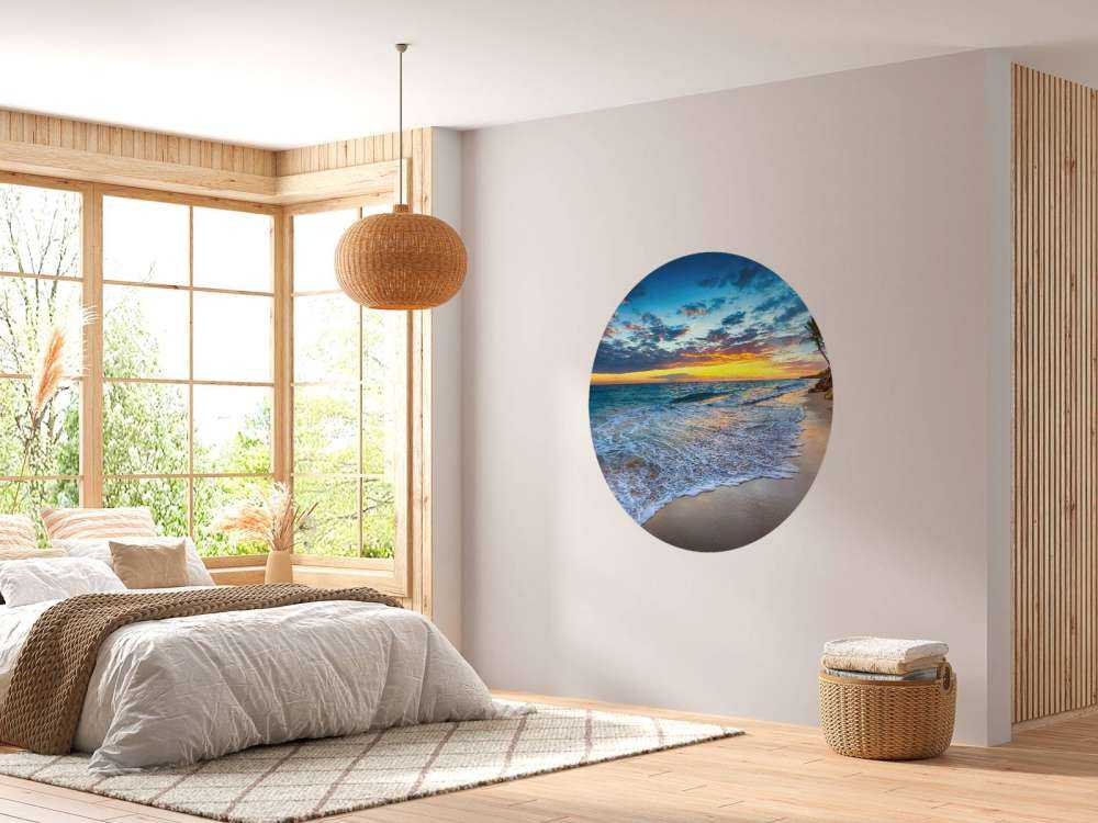 Zonsopgang op het strand