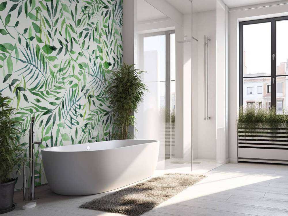 Vrolijk patroon, groen