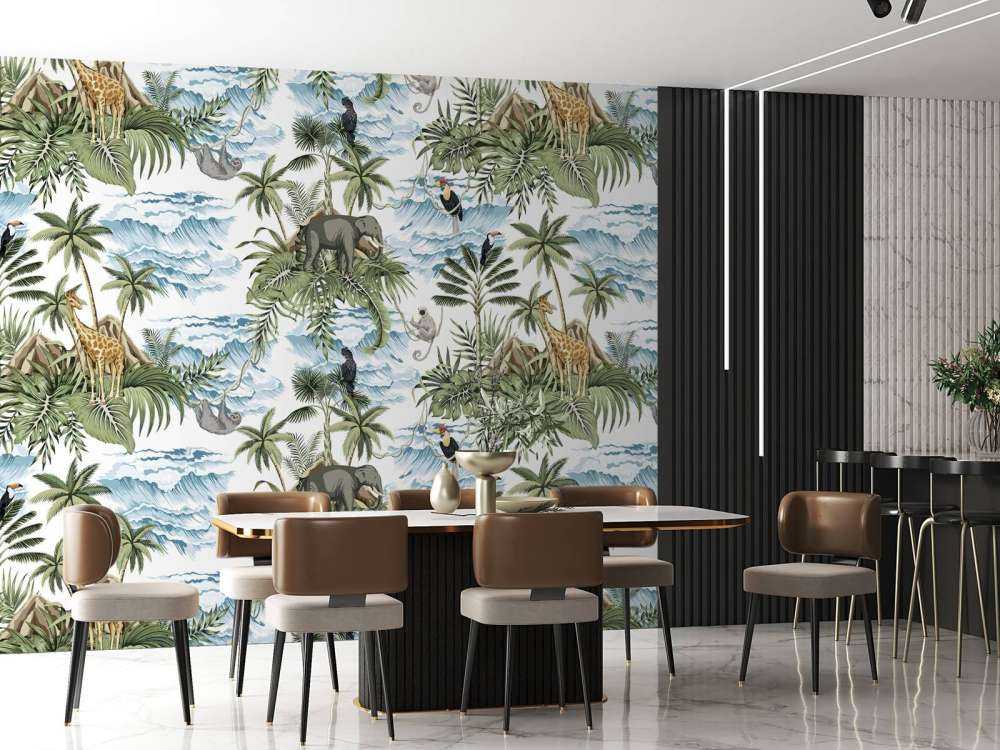 Dieren tussen de bladeren