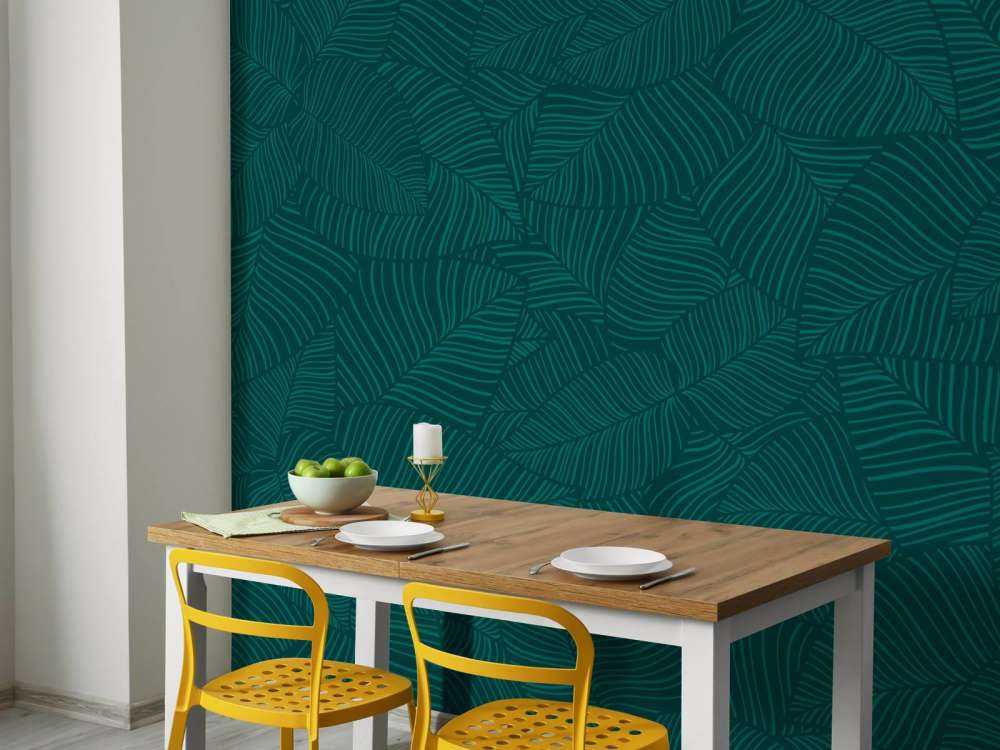 Donkergroene bladeren