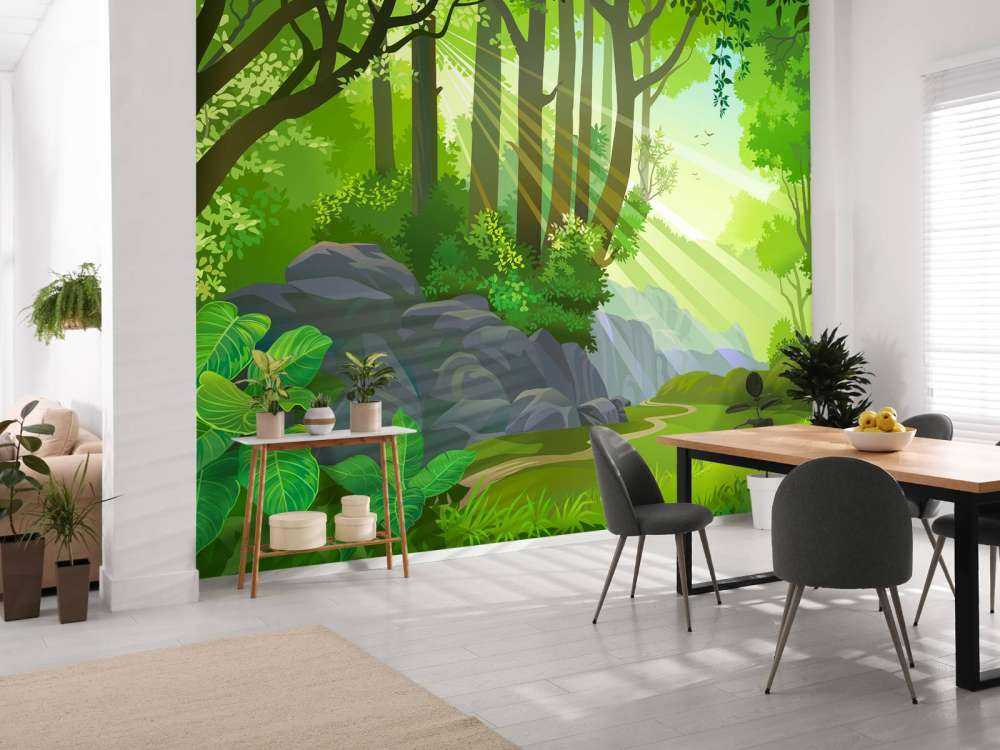 Zonlicht in de jungle