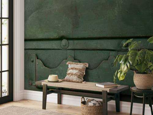 Groene metalen structuur