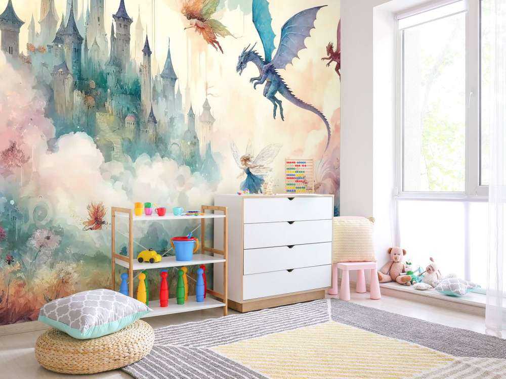 Enchanted Realm of Castles and Fairies