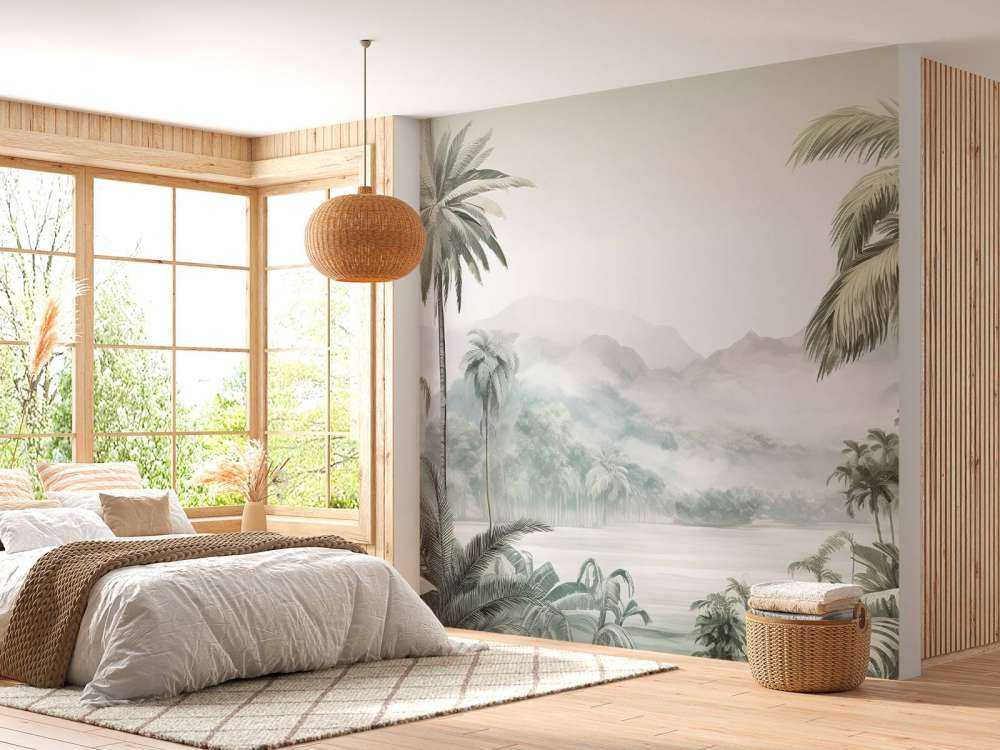 Groen Bergtropen Panorama