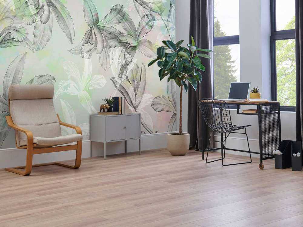 Watercolor Orchid Harmony