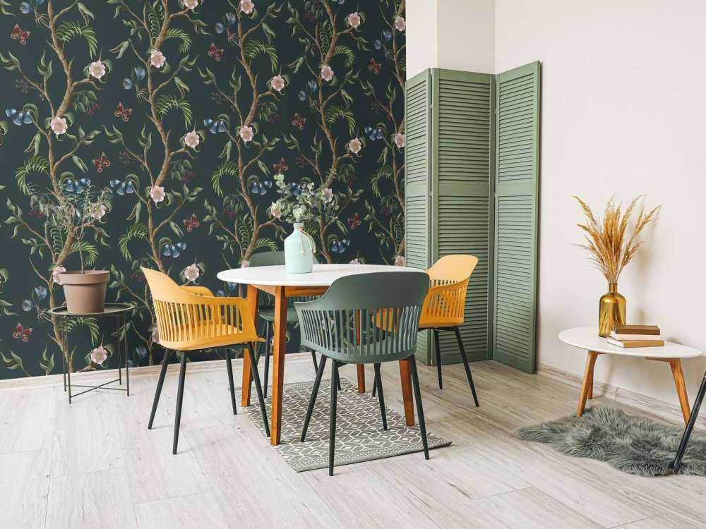 Bloeiend bloemenpatroon