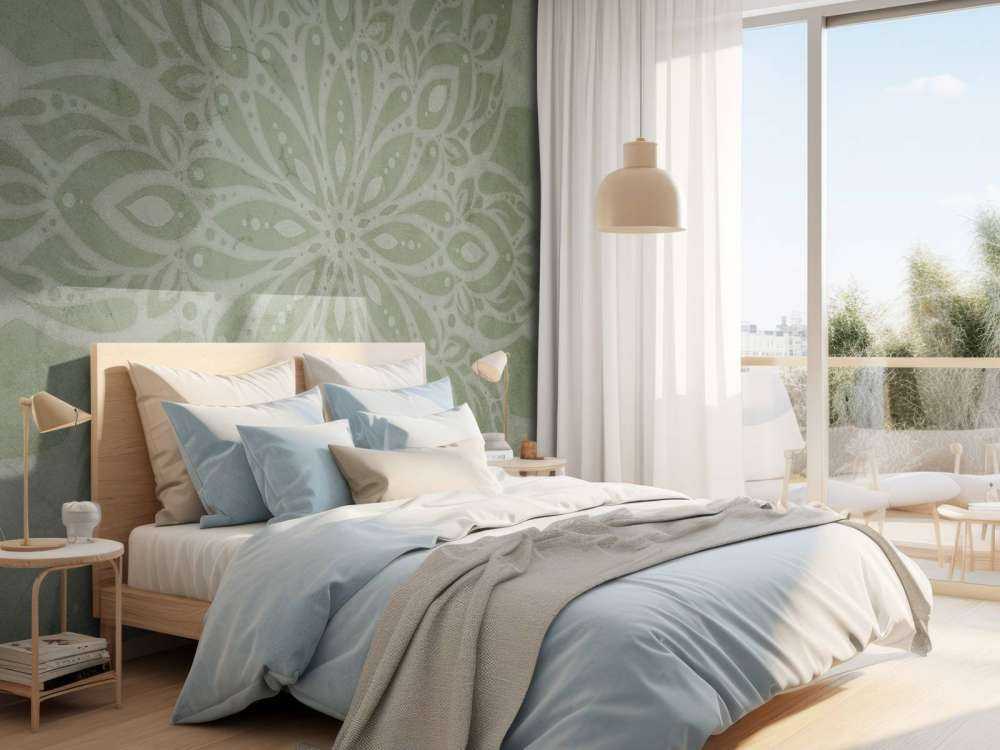 Groene Vintage Mandala